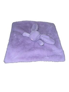 Apricot Lamb Purple Bunny rabbit Lovey Security Blanket plush baby Toy